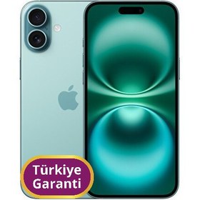 Resim Apple iPhone 16 Plus TR Garanti | 256 GB Deniz Mavisi 