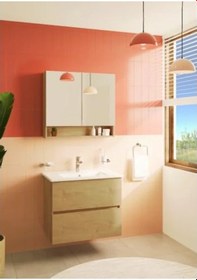 Resim Modern Krom Kaplama Yuvarlak Havluluk 12 Izgara 