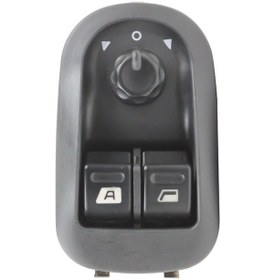 Resim PEUGEOT 206 1998-2011 CAM AÇMA DÜĞMESİ + AYNA AYAR ANAHTARI 