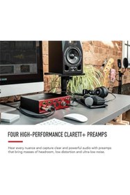 Resim AyrStore Clarett+ 4Pre USB C Ses Kartı Müzik Yaratıcıları İçin Stüdyo Kalitesinde Audio Arayüzü 
