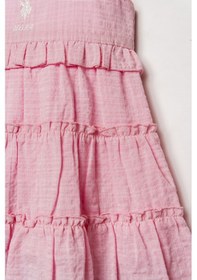 Resim U.s. Polo Assn. Kız Bebek Pembe Elbise 5274-50166 Pembe 