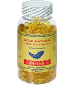 Resim Gold Natural Omega 3 - 200 Softgel Balik Yaği 