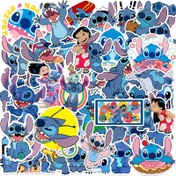 Resim Orijinal Lisanslı 100 Adet Disney Stitch Çıkartmaları, Paskalya El Yapımı Yumurta Süsleme Karikatür Stickerları, Telefon Kılıfı ve Defter Dekoru, Sevimli Animasyon Çıkartmalar, Günlük Süslemeleri, Eğlenceli Temalı Etiketler, Dayanıklı Yapışkan, Hediye Alışverişçi ve Gençler İçin 