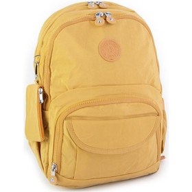 Resim Nas Bag Kadın Sırt Çantası Zararlı Kimyasal İçermez Waterproof Sarı 