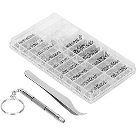 Resim Saklama Kutulu Çeşitli Gözlük Tamir Takımı Seti 