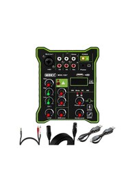 Resim Midex Mdx-100 Stüdyo Kayıt İçin Ses Kartlı Mixer +48v Phantom Power İle Stüdyo Mikser 