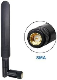 Resim Alkatronik 8dBi SMA Erkek Anten 2.4GHz 5.8GHz RF Gsm Wifi Sinyal Kuvvetlendirici Anten Modem Kablosuz 