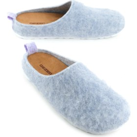 Resim Gezer Kadın Kışlık Rahat Taban Keçe Ev Bahçe Terlik 