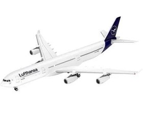 Resim Revell 1:144 Airbus A340-300 Lufthansa New Livery 03803 