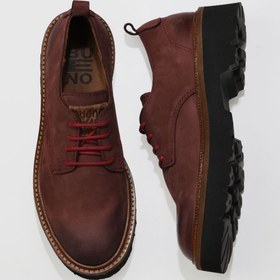 Resim Bueno Shoes Bordo Koyu Nubuk Kadın Klasik Ayakkabı 01wv9902 