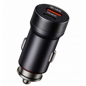Resim 48w Hızlı Araç Şarj Cihazı - Çift Port Pd 30w Ve Qc 18w Usb Araç Şarjı - 
