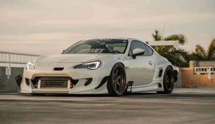 Resim Subaru Brz Toyota GT86 2012 2020 Model Arası Rocket Bunny (Pandem V3 ) Body Kit Spoiler Dahil 