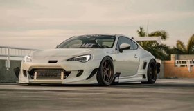 Resim Subaru Brz Toyota GT86 2012 2020 Model Arası Rocket Bunny (Pandem V3 ) Body Kit Spoiler Dahil 