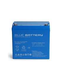 Resim Blue Battery 12 V 55 Amper Bakımsız Kuru Akü Ups Aküsü 