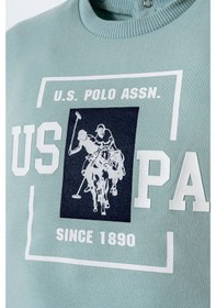 Resim U.s. Polo Assn. Erkek Bebek Yeşil Şort Takım 5274-49950 Yeşil 