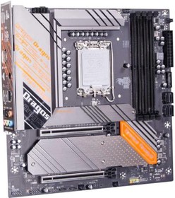 Resim Dragos Dragmode B760M D4Pro Sata,M2 Ddr4 4000MHz Usb3.2 Type C Dp Hdmi Ses 2.5GbE Lan 1700P ATX Anakart 