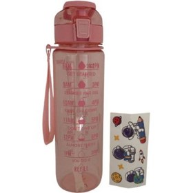 Resim RiverWorld River World 1 lt'lik Su Matarası Motivasyon Amaçlı Günlük Kullanım 