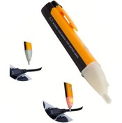 Resim Genel Markalar Dedektörlü Temassız Işıklı Kablo Voltaj Test Elektrik Kaçak Dijital Kontrol Kalemi Cihazı 