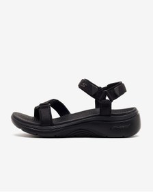 Resim Skechers Go Walk Arch Fıt 2.0 Sandal Kadın Siyah Sandalet 140876 Bbk Siyah 