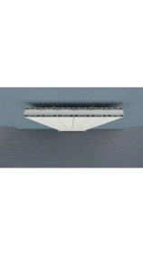 Resim İconi Neva Dikey Duble Alüminyum Dizayn Radyatör Krom Kapak - 1800 X 407 
