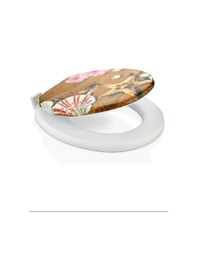 Resim Klozet Kapağı Desenli Royaleks-2092 Çok Renkli 