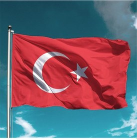 Resim Türk Bayrağı 70X105 Cm- Raşel Kumaş 