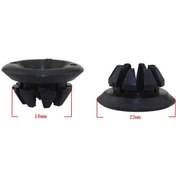 Resim Lasonstiges Honda Accord 90601-s84-a01 İçin 20 Adet Flanş Somun Kelepçe Hood Prop Pivot Grommet 