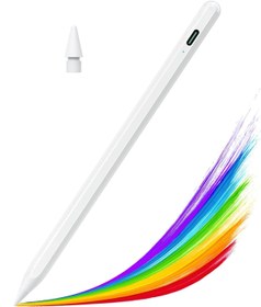 Resim TEKNETSTORE Apple Ipad Pro 4. Nesil M2 2022 11 Inç Stylus Yazım Çizim Için Avuç Içi Reddetmeli Dokunmatik Kalem 