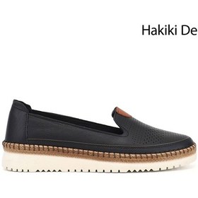 Resim Gönderi(R) Gönderi R Kadın Siyah Hakiki Deri Comfort Ayakkabı Ddza84842846 Siyah 