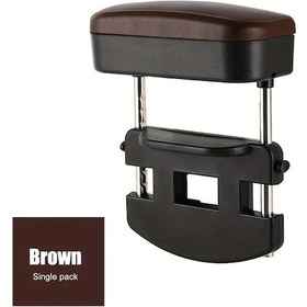 Resim Xuweiwei Car Kolçak Organizatörü A-brown Le002cjz7.4-90 Ayarlanabilir Yükseklik Merkez Konsol Kapı İçin Siyah Kırmızı Kahverengi Bej 