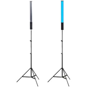 Resim Gdx TB-40 2'li Set RGB Led Tüp Işık 