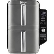 Resim NINJA DoubleStack XL 9.5L Çift Hazneli Az Yağlı Pişirici - SL400EU - Shark Ninja 