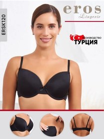 Resim Eros Siyah Süngerli Sütyen 133175586 Siyah 