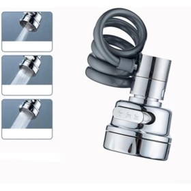 Resim byzm Uzatılabilir Hortumlu 3 Fonksiyonlu Musluk Başlığı 