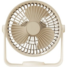 Resim Taşınabilir Usb Şarjlı 3 Kademeli Masaüstü Fan Vantilatör Soğutucu Ys2544 Kahverengi 