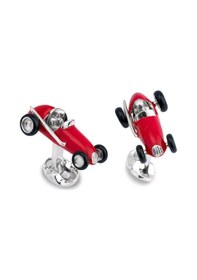 Resim Omark Cotton Red Classic Car Kol Düğmesi 