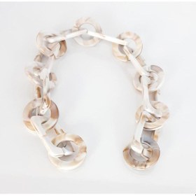 Resim Angel Çanta Aksesuar 40 Cm Akrilik Zincir Taba Tonlu 