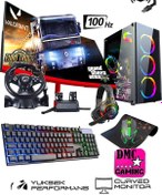 Resim DMC N01x ( Gta 5) I7-2600,16gb Ram,256gb Ssd,500gb Hdd,gt740 4gb,24''Curved Oyuncu Masaüstü Bilgisayar 