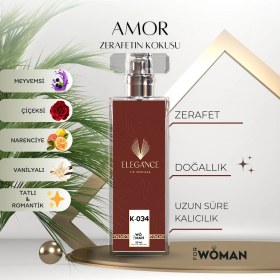Resim silver elegance vip perfume Amor Edp 50 ml - Meyvemsi ve Çiçeksi Kadın Parfümü (K-034) 