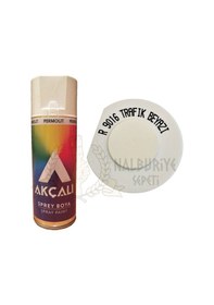 Resim Akçalı Trafik Beyaz Sprey Boya 400 ML Ral9016 