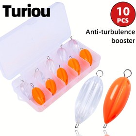 Resim 10 Yeni Sabitleyici Yardımcı Atıcılar Yüzen ve Yavaş Batan Yemler için Uzak Mesafe Atış için Crankbaits Boncuk Başlı Nymphs ve Kuru Sinekler Mikro Yem Pense ve Tam Bir Aksesuar Seti 