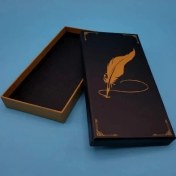 Resim Dodes Kalem Kutusu Siyah Tüylü Kalem Tasarımlı 