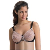 Resim Siyah-pembe Mı Emay 148 B Balenli Toparlayıcı Sütyen Siyah-pembe Siyah - Pembe 