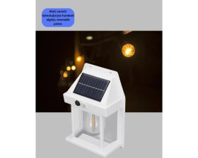 Resim TKÇ IP65 Su Geçirmez Güneş Paneli Dış Mekan Lamba 