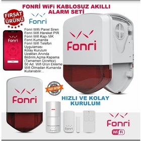 Resim Fonri Wi-Fi Akıllı Alarm Sistemi 