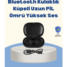 Resim Techno Stock Uzun Süreli Konfor Için Klips Tasarımlı Kablosuz Kulaklık – Ipx6 Dayanıklı 