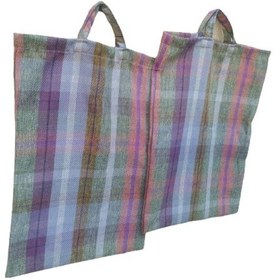 Resim Bengi Pazar Çantası 2 Adet Döşemelik Kumaş Desenli 30 Kg Taşıma (501132518) 