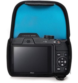 Resim MegaGear MG724 Nikon Coolpix B500 Neopren Kamera Kılıfı 