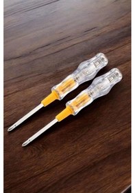 Resim Ceylan Adam Kontrol Kalemi Nikel Kaplama Çift Başlıklı Test Cihazı 