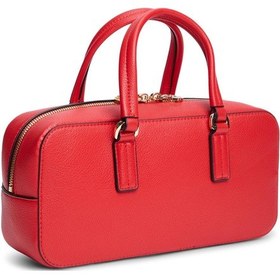 Resim Tommy Hilfiger Th Kadın Günlük Çapraz Kırmızı Çanta-13223 Kırmızı 